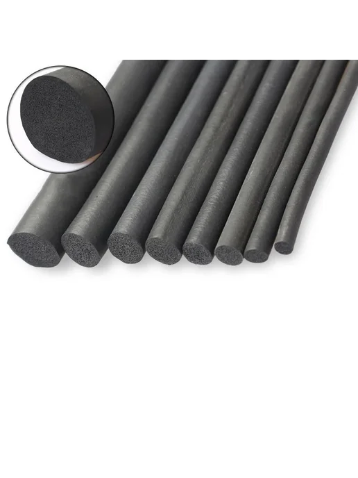 Нет бренда Уплотнительная лента EPDM Dia 5mm 3M, 5mm 3M, фото 5