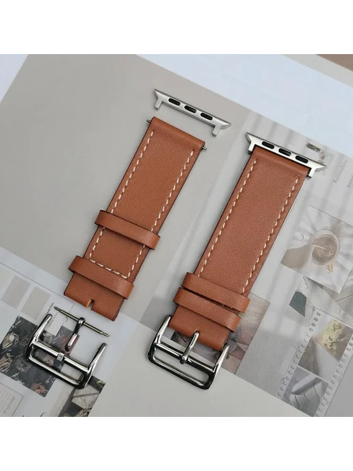 PEO Черный ремешок из нержавеющей стали для Apple Watch 41mm 40m, золотой, фото 5