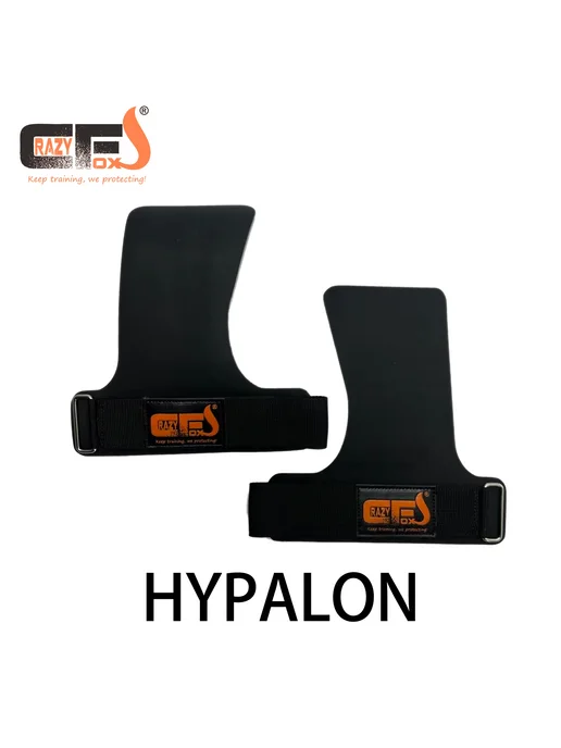 CrazyFox Перчатки для тяжелой атлетики HG-030H-Hypalon, черный