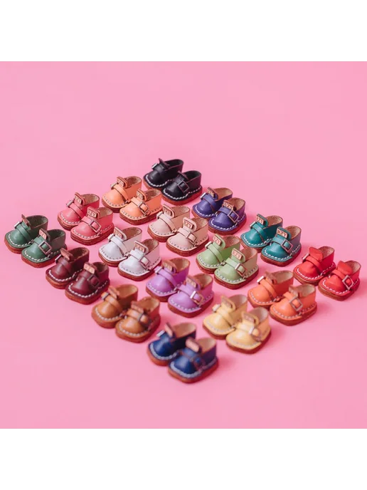 XiDonDon Обувь для кукол пятнистая, Color Polka dot shoes-, вариант, фото 3