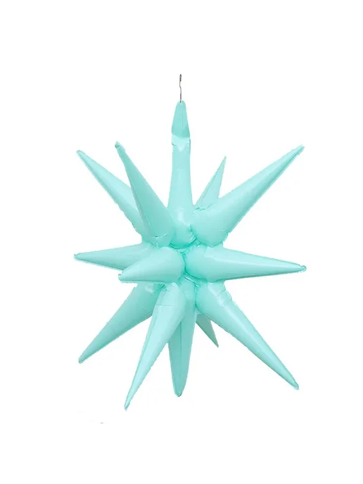 MicroPlush Шары сиамские звезды, 5 шт, 22 дюйма, pastel blue, 5 шт