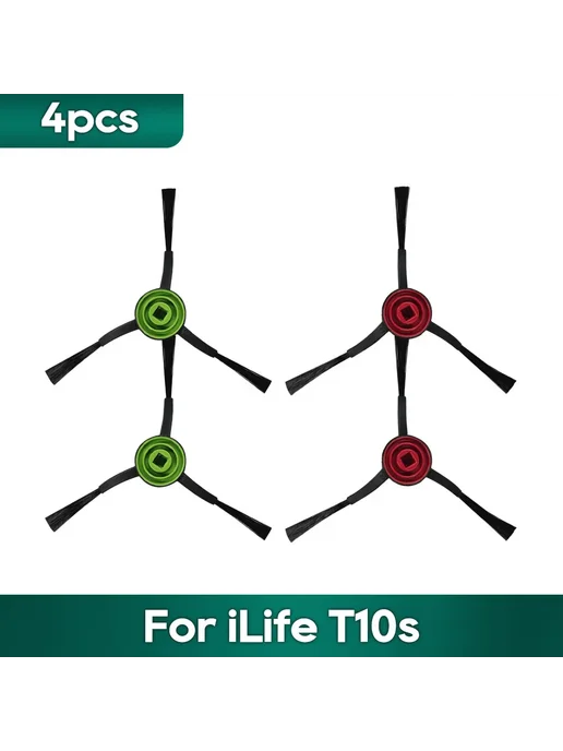 OSSIEAO Запчасти для робота-пылесоса iLife T10s Set B, Запчасти робота-пылесоса Set B
