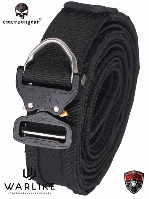 EmersonGear Пояс тактический разгрузочный COBRA Combat Belt, черный, фото 5