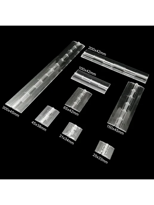 Michastu Михасту мини прозрачные акриловые петли 6pcs 31x34mm, 6 шт, фото 2