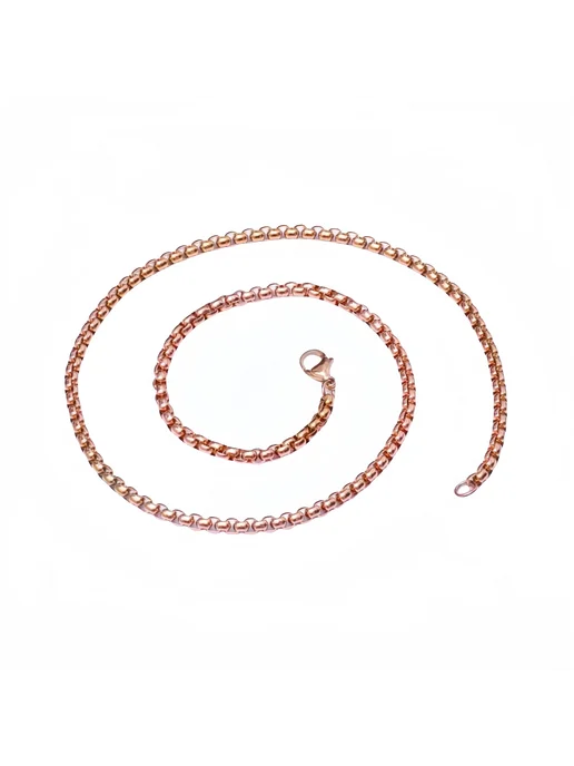Цепочка из нержавеющей стали 90см, Silver, 2mm Width, серебристый, фото 4