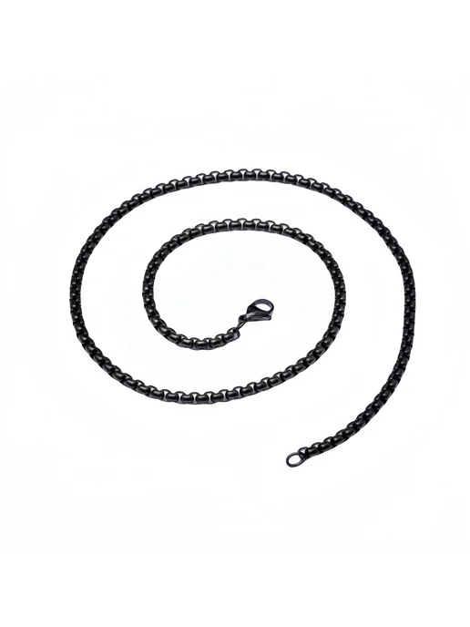 Цепочка из нержавеющей стали 45см, Silver, 5mm Width, 45см, 5mm, серебристый, фото 6