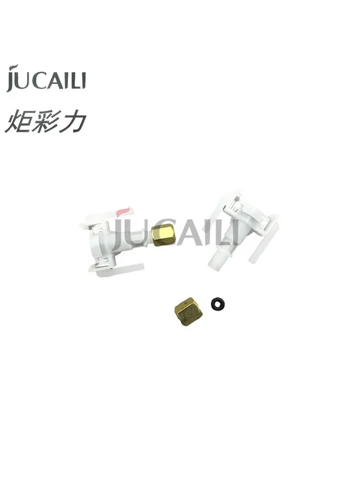 JUCAILI Демпферы чернил Mimaki Roland Mutoh connector 10, черный