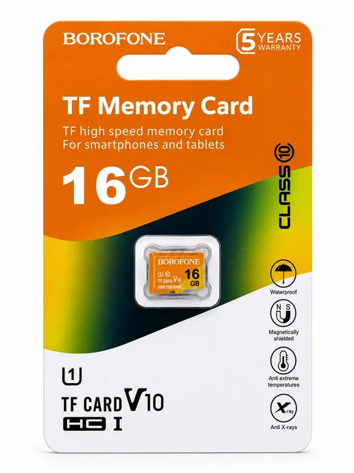 ГГГ25 Карта памяти microSD 16 ГБ Class 10 TF, 16 ГБ, фото 5