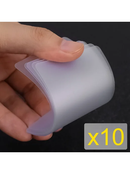 BAPPSUS 10 шт. пластиковые открыватели для телефона, цвет Clear, 10 шт