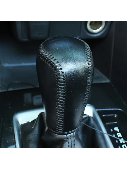 Нет бренда Кожаный чехол на ручку КПП Mazda 3 Axela Atenza CX-5 CX-3 PU, вариант