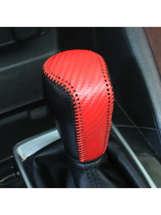 Нет бренда Кожаный чехол на ручку КПП Mazda 3 Axela Atenza CX-5 CX-3 PU, вариант, фото 5