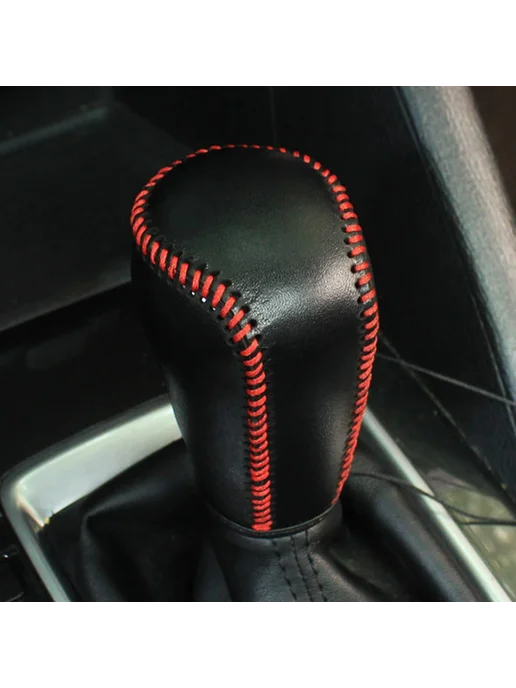Нет бренда Кожаный чехол на ручку КПП Mazda 3 Axela Atenza CX-5 CX-3 PU, вариант, фото 6