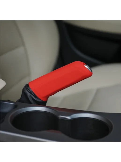 Силиконовый чехол для ручки Grey handle cover, серый, фото 7