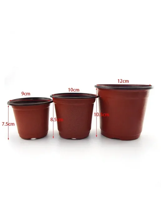 Нет бренда Детский горшок пластиковый, цвет 9cm-20pcs, цвет 9cm-20pcs, фото 2