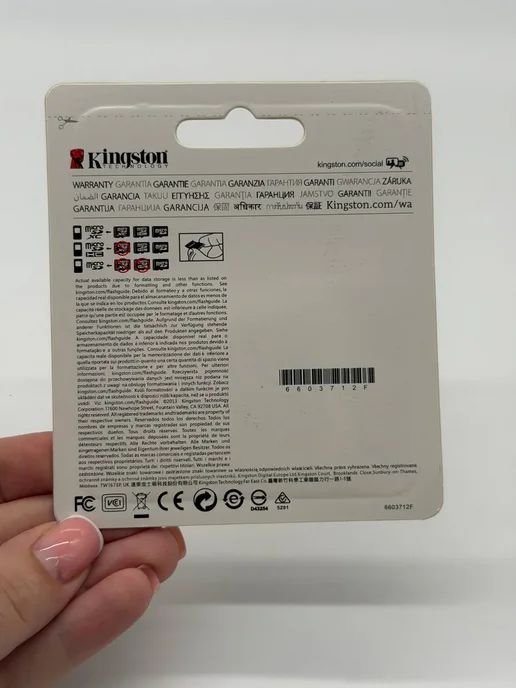 ГГГ25 Карта памяти microSDXC 64 ГБ класс 10 с адаптером, 64 ГБ, фото 7