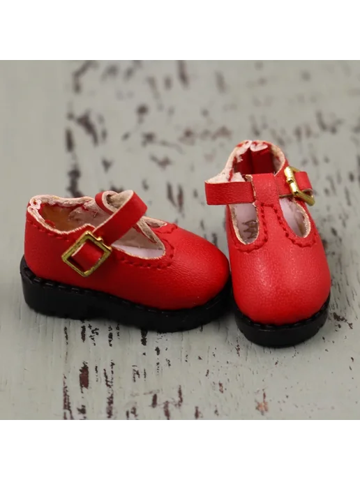 Нет бренда Красные туфли для куклы Blyth ICY DBS, красный, фото 6