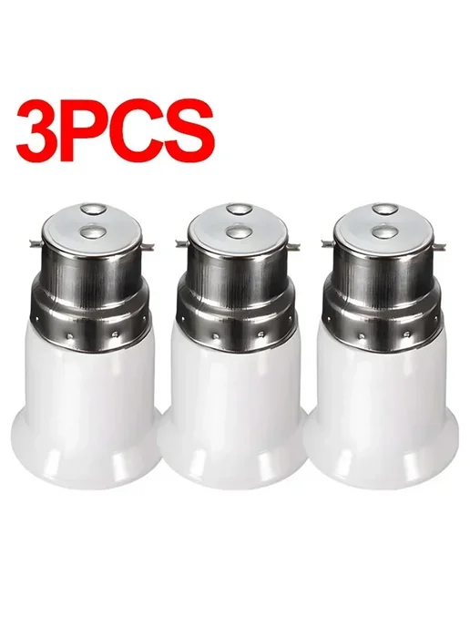 Конвертер цоколя B22 на E27 3PCS, 3 шт