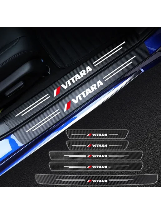 Нет бренда Наклейки на порог suzuki 1Pcs Trunk VITARA, 1 шт, фото 2