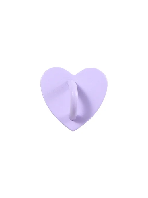throughpp 2 шт. держатель для телефона в форме сердца, Purple, 2 шт