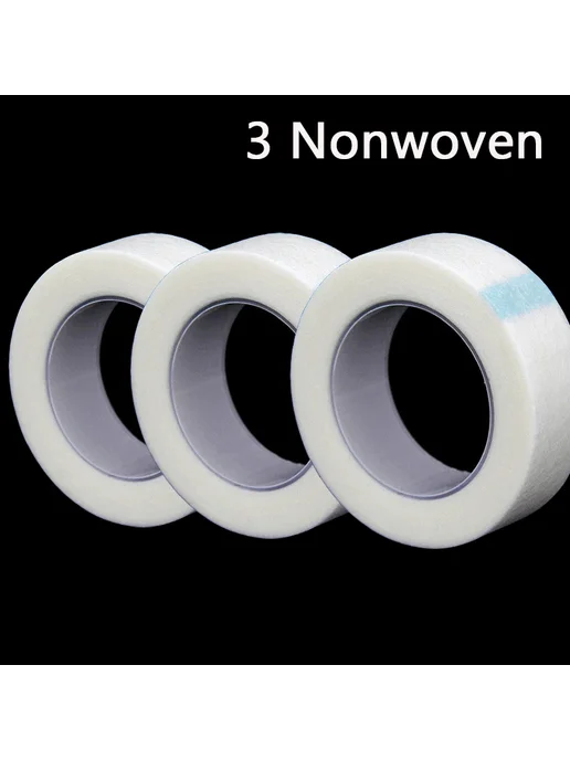 Нет бренда Ленты для наращивания ресниц, 3шт non-woven, 3 шт