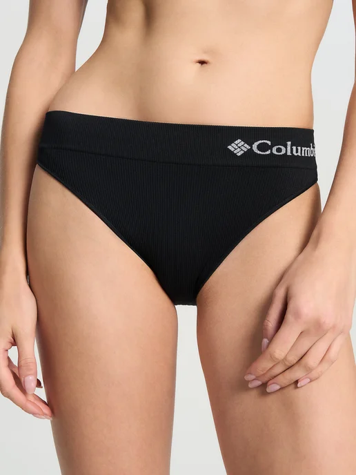 Columbia Трусы женские Rib High Leg Brief, 2 штуки, черный, фото 5