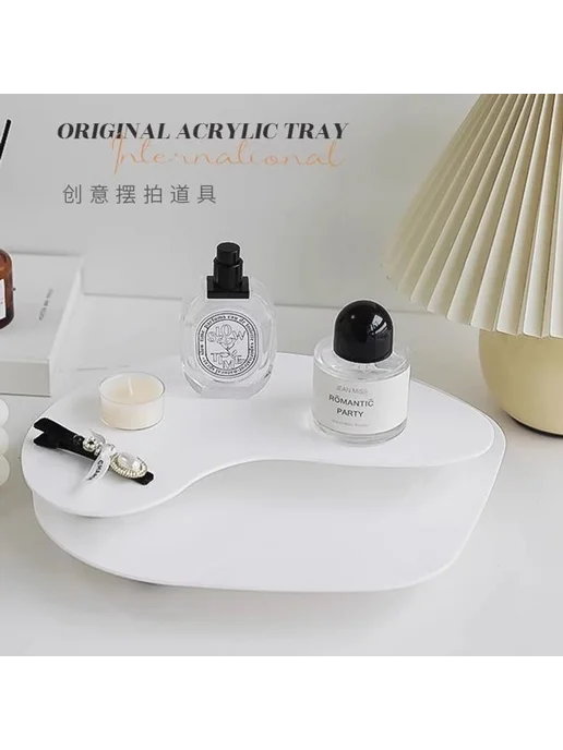Нет бренда acrylic tray?, белый, белый, фото 4