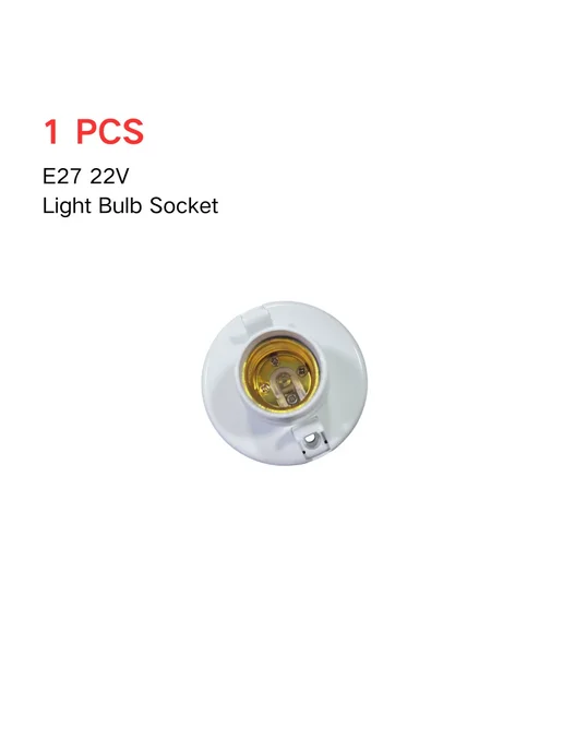 Нет бренда Патрон E27 22V белый, 1 PCS, 1 шт