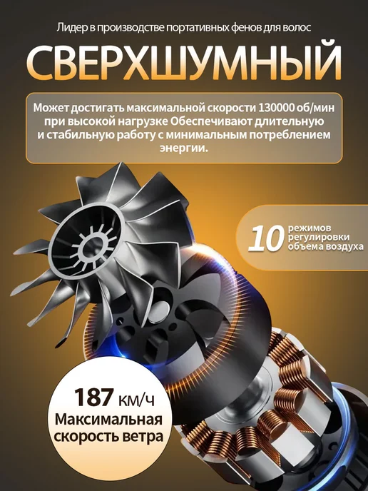 Воздуходувка аккумуляторная турбовентилятор мощная, вариант, фото 3