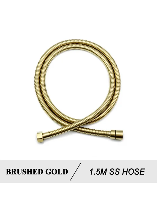 bonderis Черный биде распылитель 1.5м SS Hose, черный