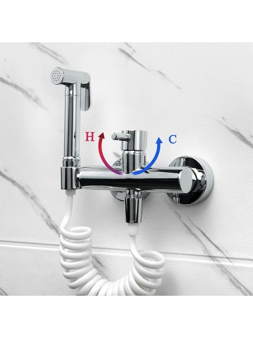 bonderis Черный биде распылитель 1.5м SS Hose, черный, фото 3