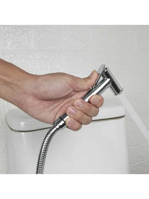 bonderis 1.5м SS Hose Chrome, 1,5 м, фото 7