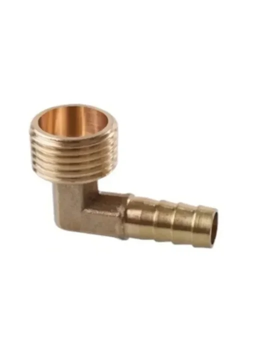 Нет бренда Латунный уголок с резьбой BSPP, 1 pc, Elbow Male, коричневый