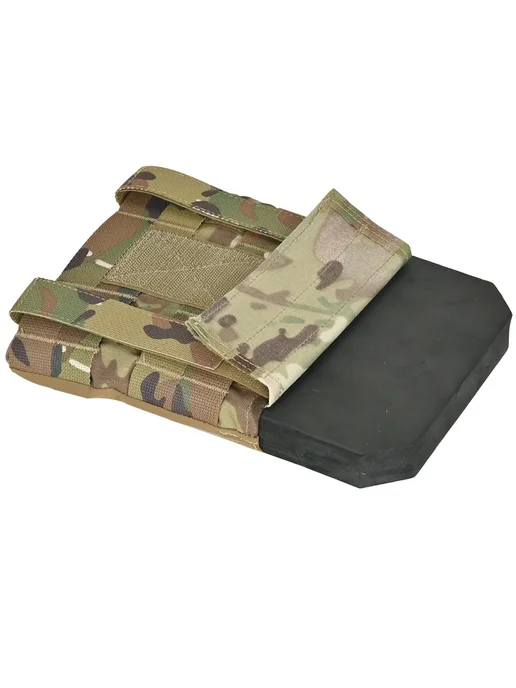 TACTIFANS Тактические сумки-накладки MOLLE 6x6 из нейлона, 2 шт. Бежев, 6x6, 2 шт, фото 6