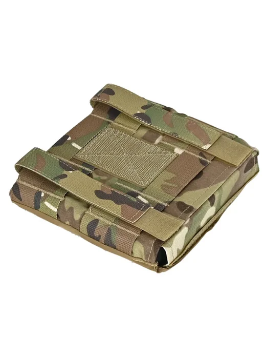 TACTIFANS Тактические сумки-накладки MOLLE 6x6 из нейлона, 2 шт. Бежев, 6x6, 2 шт