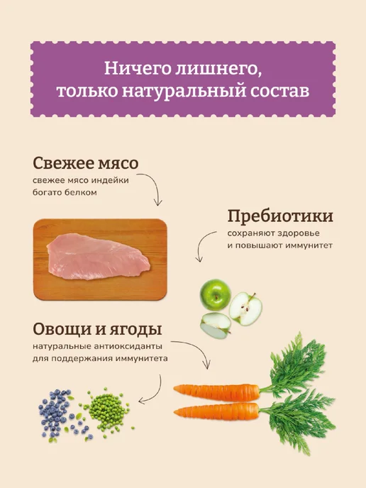 Сухой корм NOW'KITCHEN Dog Breed для собак, беззерновой, крупные, 5,44 кг, фото 2