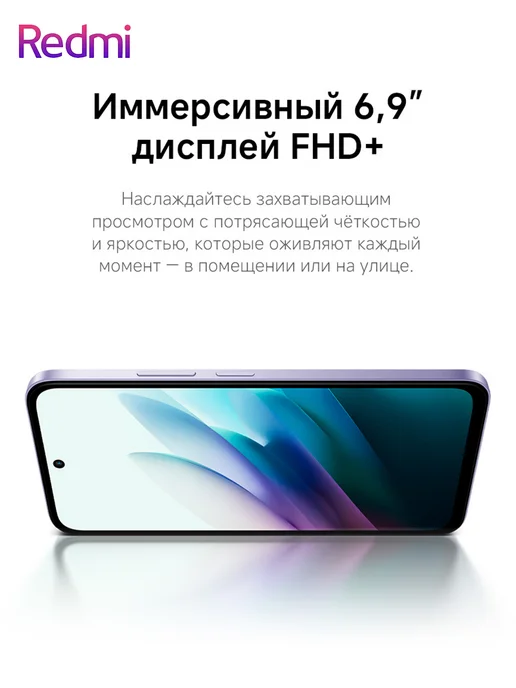 Смартфон Xiaomi Redmi 15 6/128 ГБ, черный, фото 5