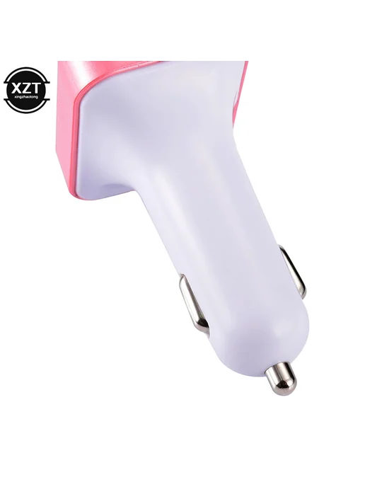 WYMECT Автомобильный FM-передатчик Bluetooth с двумя USB, белый, черный, фото 6