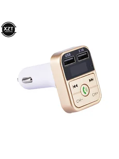 WYMECT Автомобильный Bluetooth FM-передатчик 5,0 Золотой