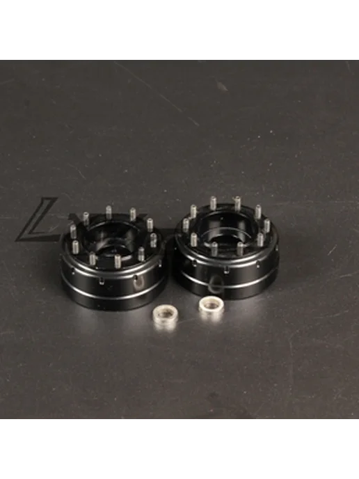 Нет бренда Колпаки тормозных дисков Tamiya 1 14, черные, 2 шт, 2 шт
