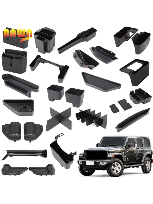 BAWA Подстаканник в дверь Jeep Wrangler JL 2018+, вариант, фото 2