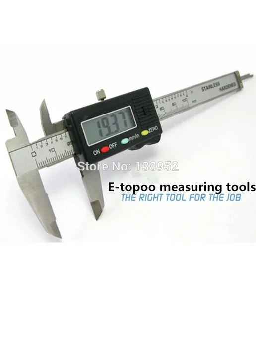 ETOPOO Цифровой штангенциркуль ET MEASURE 150mm, вариант, фото 3