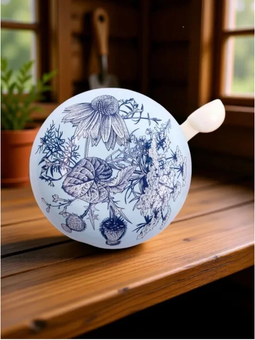 Vinca Sport Звонок велосипедный на руль Flora, голубой, фото 8