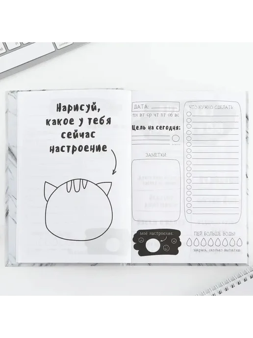 Ежедневник для творческих идей и планов, вариант, фото 4