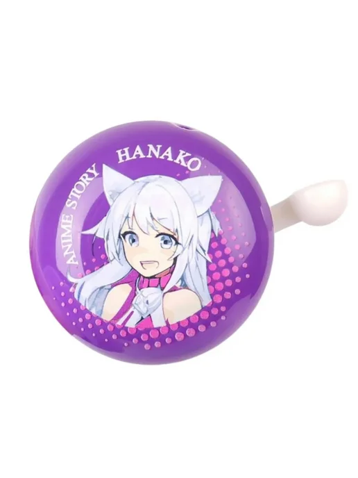 Vinca Sport Звонок велосипедный на руль Hanako, фиолетовый, фото 6