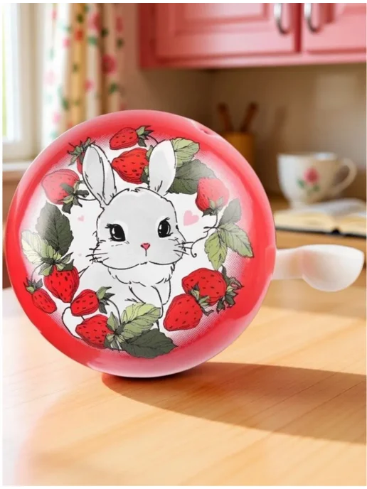 Vinca Sport Звонок велосипедный на руль Bunny, голубой, фото 2