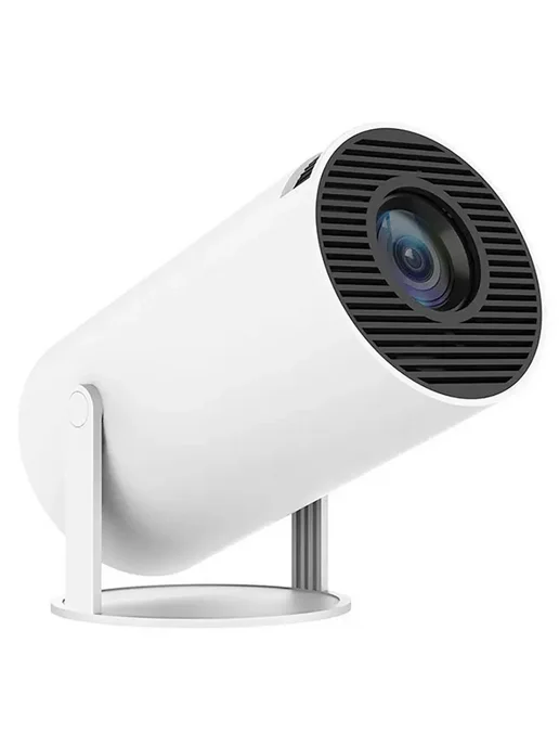 SMARUS Мини проектор для фильмов на стену домашний уличный, белый, фото 6