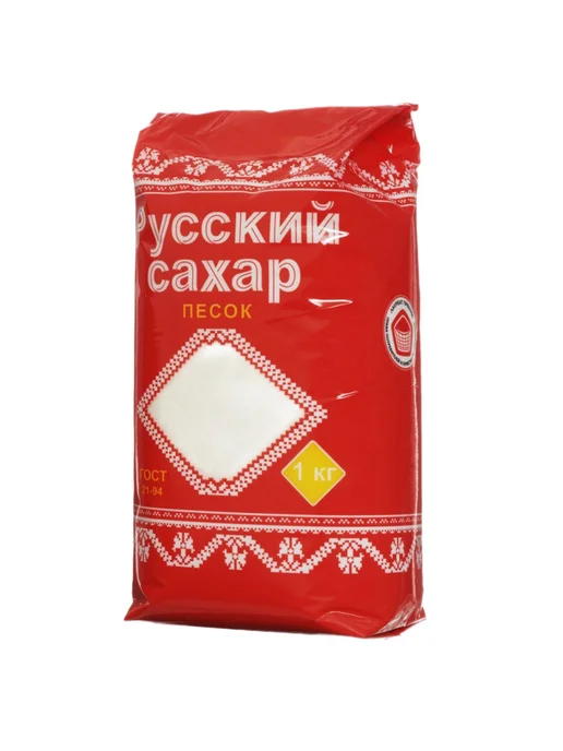 Русский сахар Сахар песок белый кристаллический, 1 кг, 1 кг, фото 2