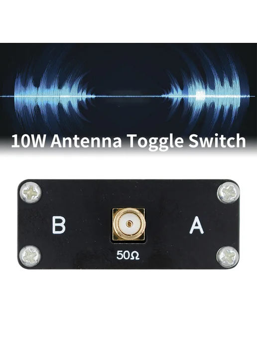 10W коммутатор антенн 1-2, RF, ручной, DC 500MHz, 10 Вт, фото 2