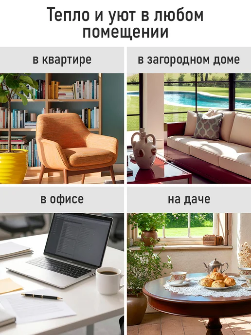 MARTA Обогреватель конвектор 2400Вт с настенным креплением, 2400 Вт, фото 4