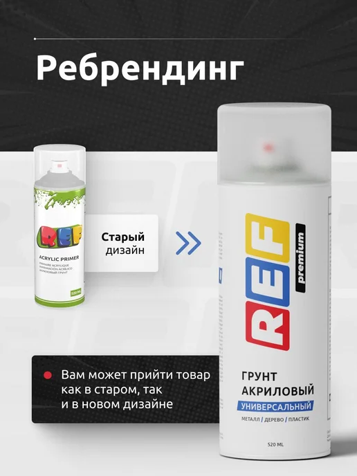 Грунтовка для автомобиля акриловая 1К черная 520 мл, 520 мл, фото 2